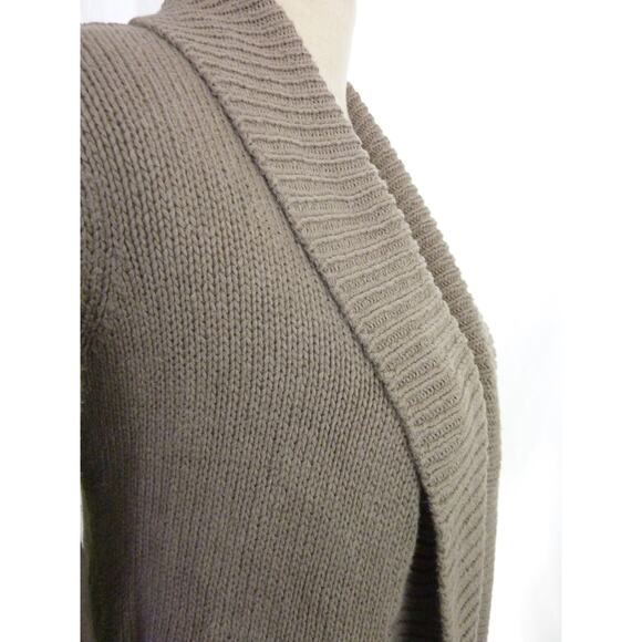 Banana Republic Open Sweater Cardigan Beige Brown XS - Picture 5 of 6